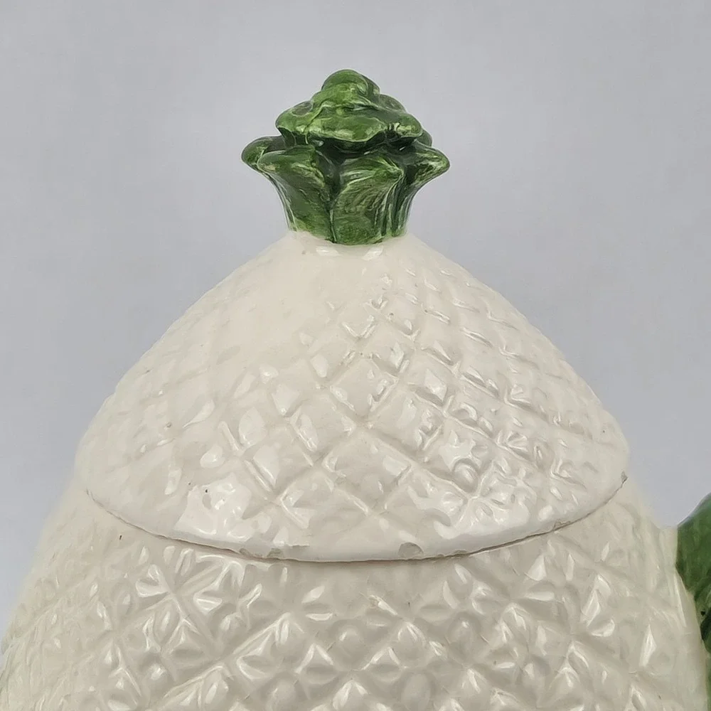 Vintage 1960s Aloha 8066 Pineapple Teapot Coffee Pot Hawaii Mid Century Tropical